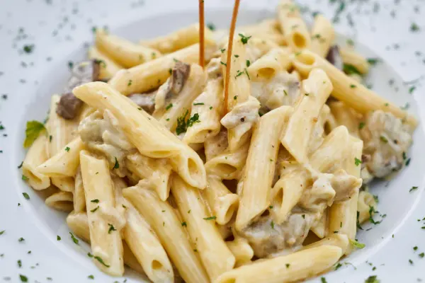 Macarrão Italiano ao molho branco