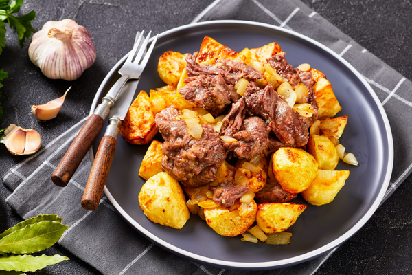 Carne de panela com batata